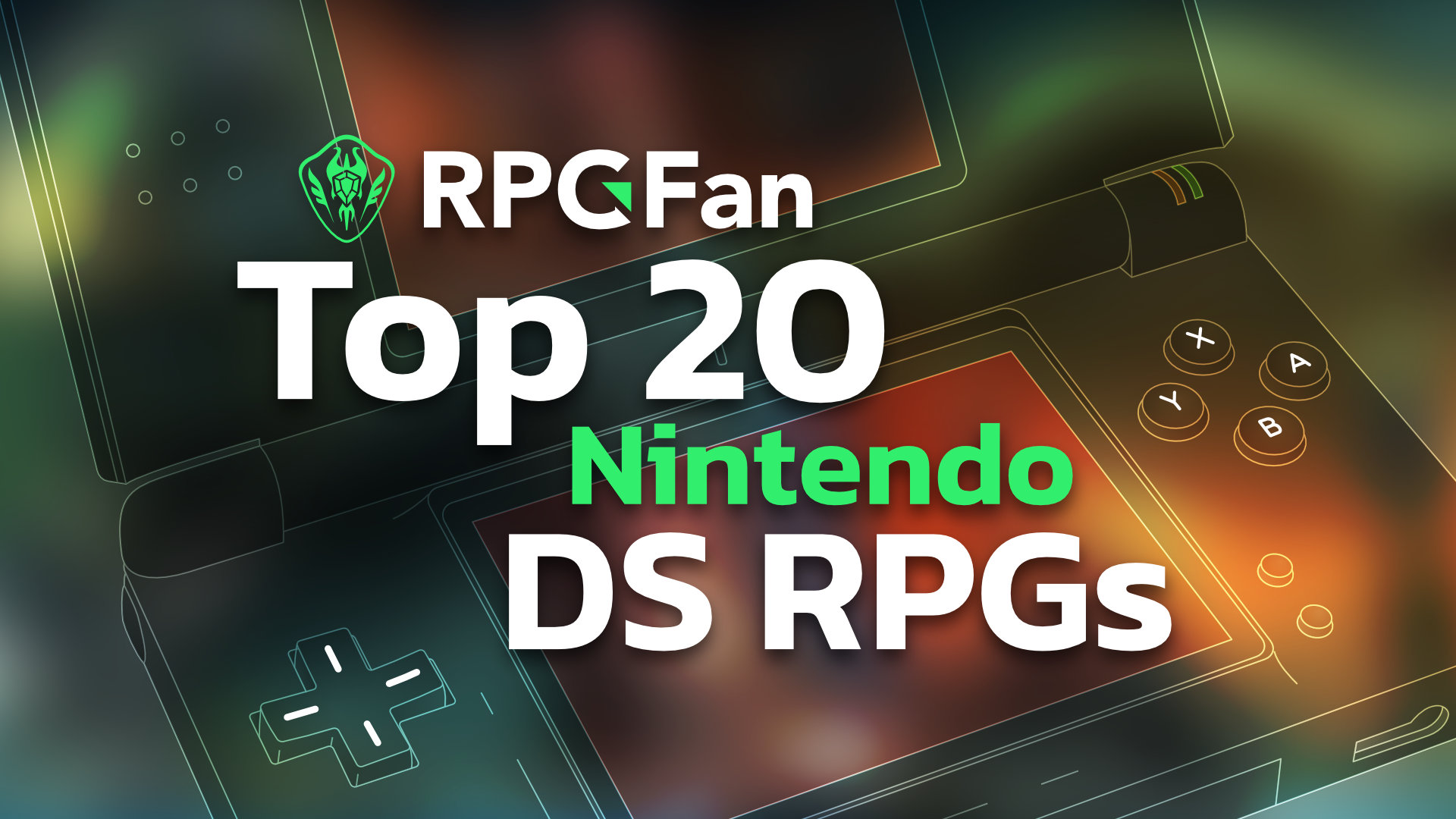 Top 20 Nintendo DS RPGs Featured