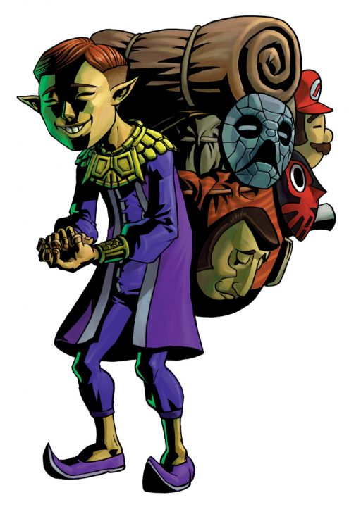 Happy Mask Salesman from The Legend of Zelda: Majora's Mask