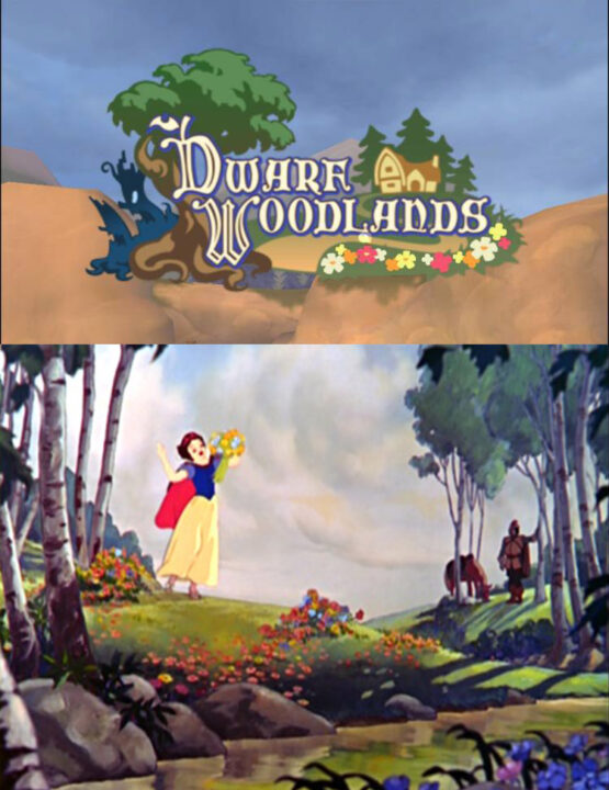 Real Worlds of Kingdom Hearts Dwarf Woodlands