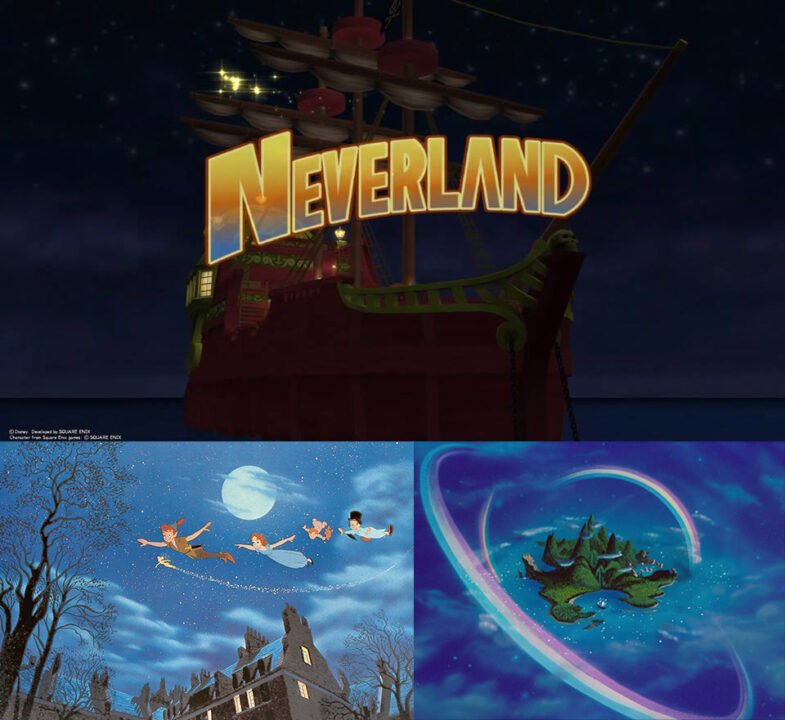 Real Worlds of Kingdom Hearts Neverland