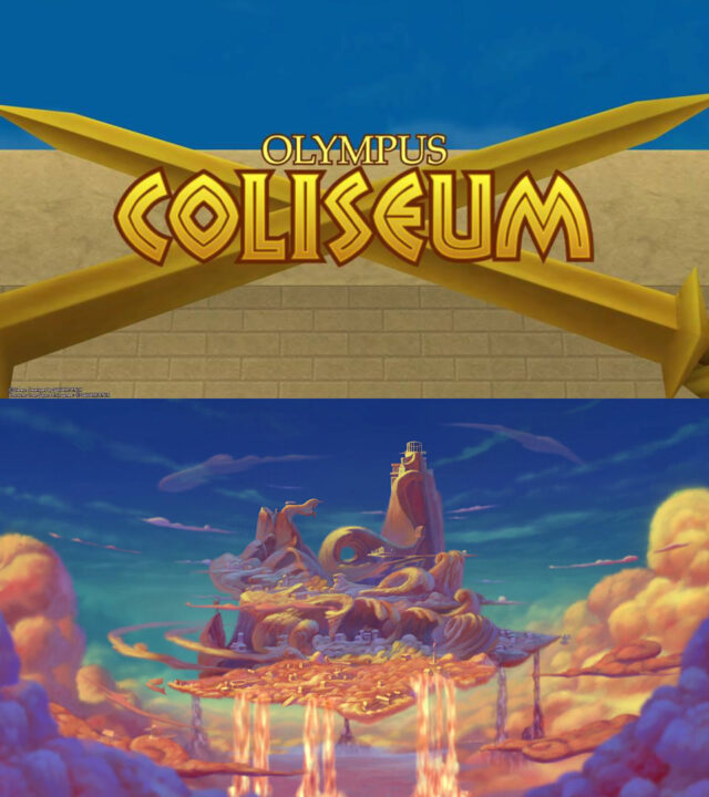 Real Worlds of Kingdom Hearts Olympus Coliseum
