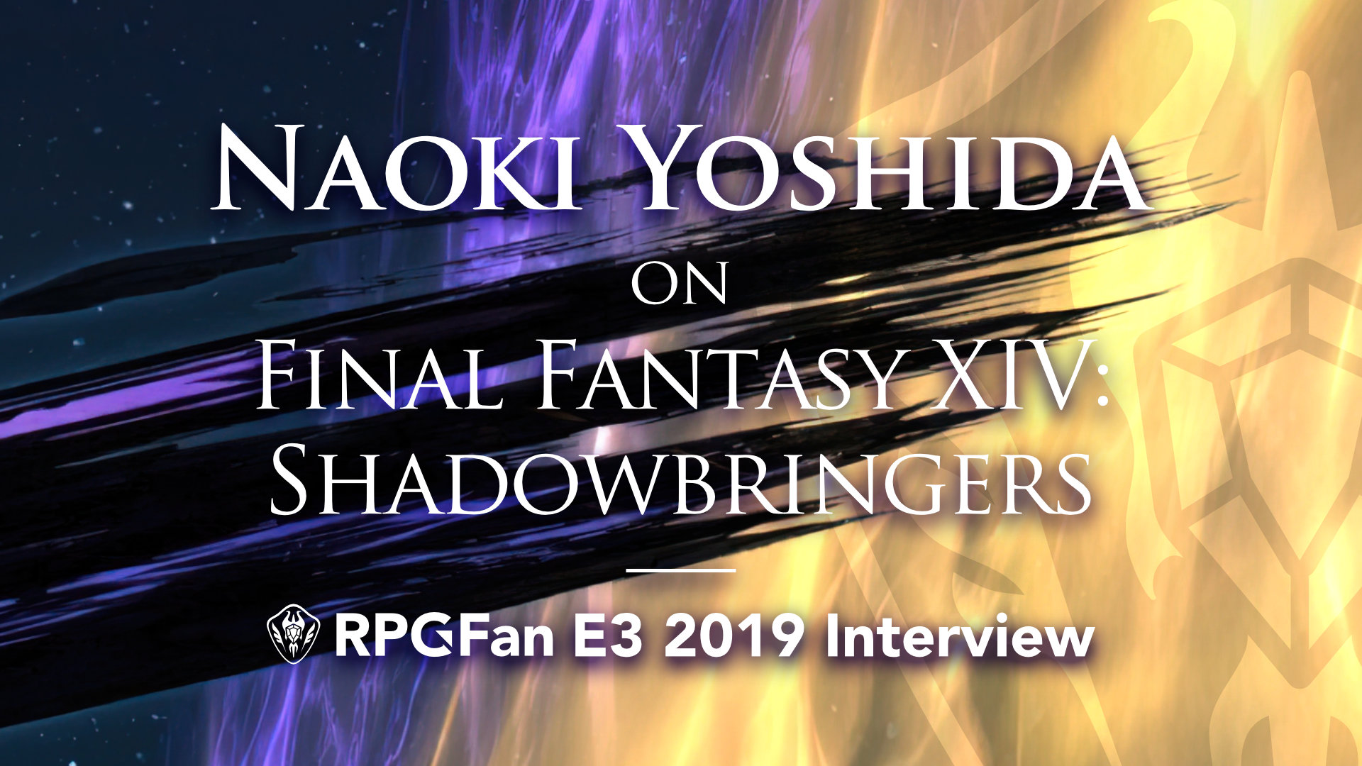 Naoki Yoshida Final Fantasy XIV: Shadowbringers E3 2019 Interview