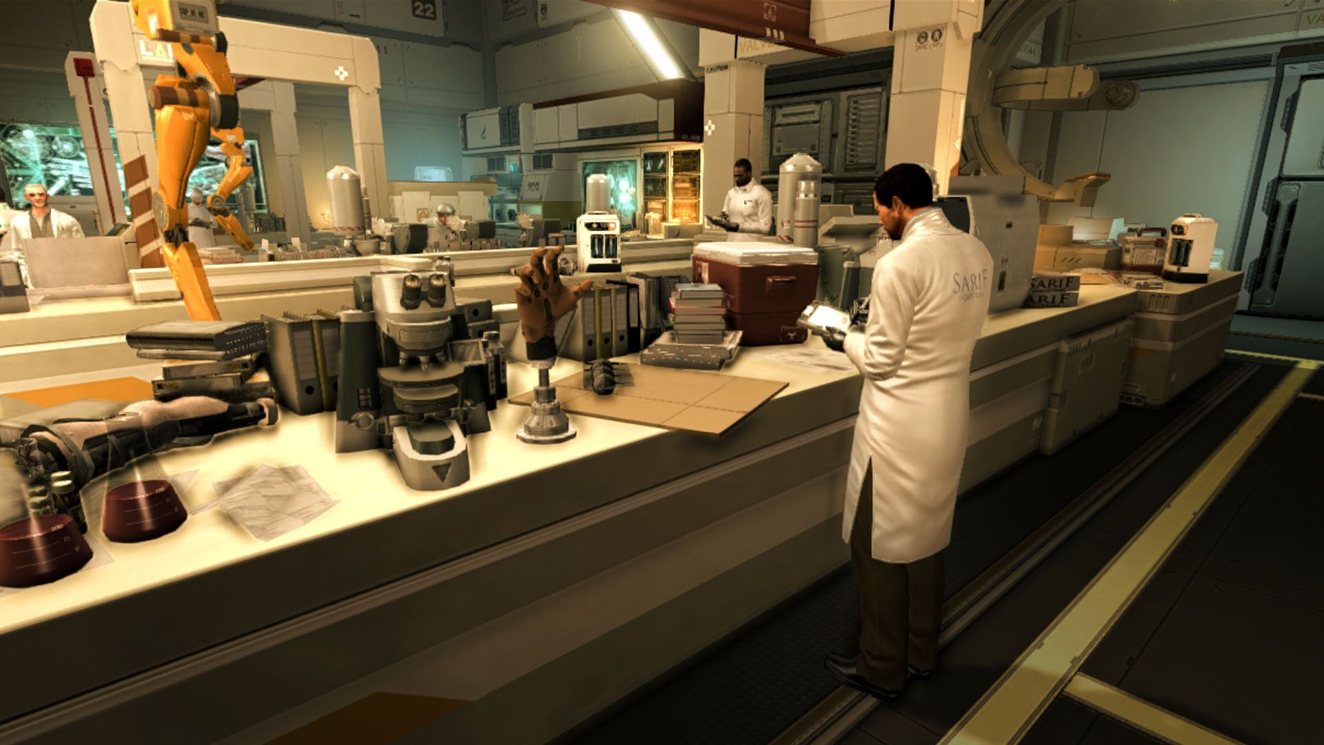 Deus ex операционный стол
