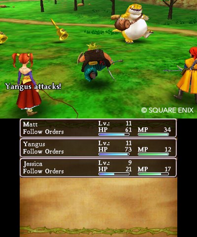 Dragon Quest VIII: Journey of the Cursed King and Dragon Quest 