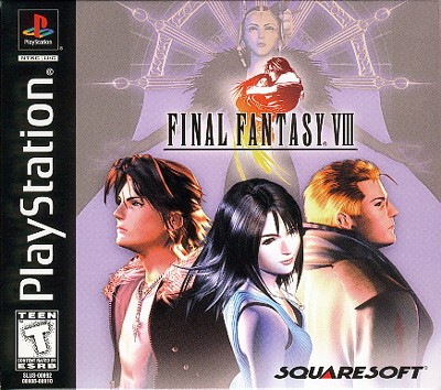 Final Fantasy VIII box usfront