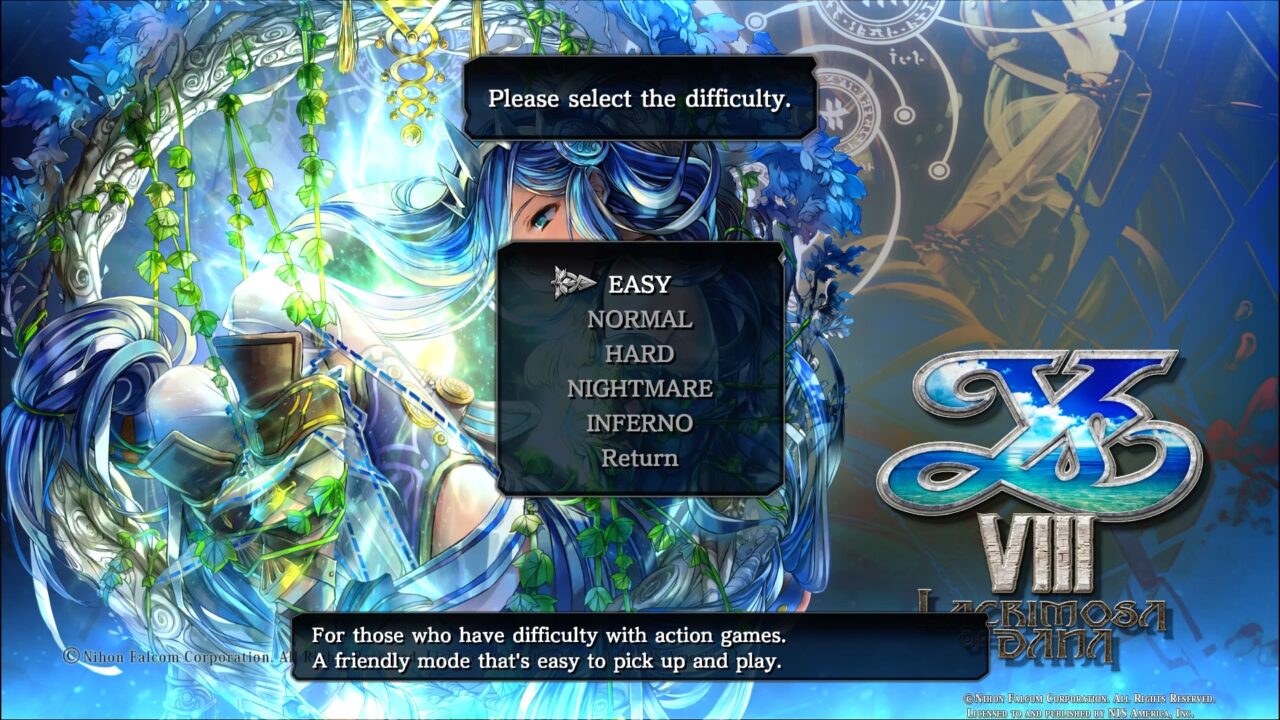 Ys VIII Lacrimosa of Dana ss 199