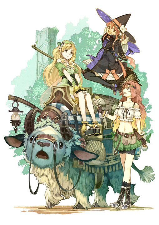 Atelier Ayesha Plus The Alchemist of Dusk art 001