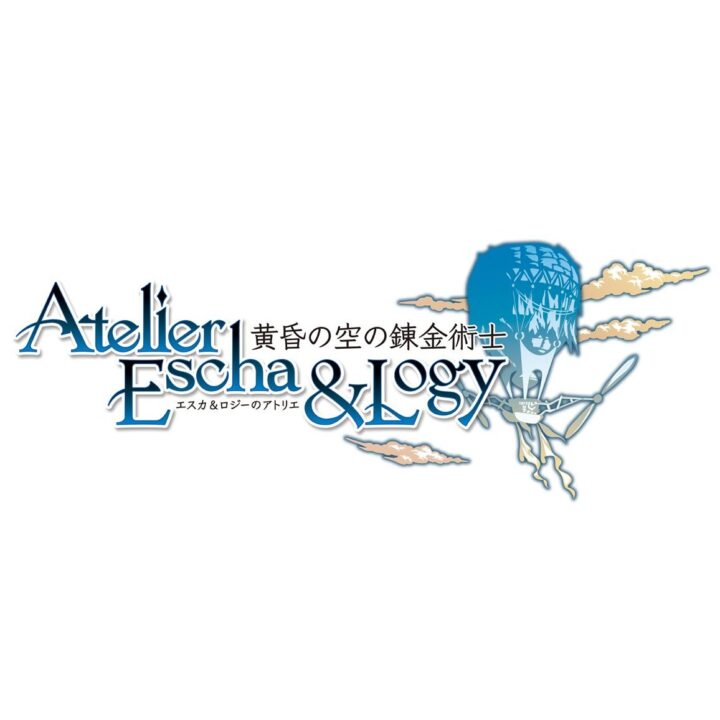 Atelier Escha & Logy: Alchemists of the Dusk Sky Logo (JP)
