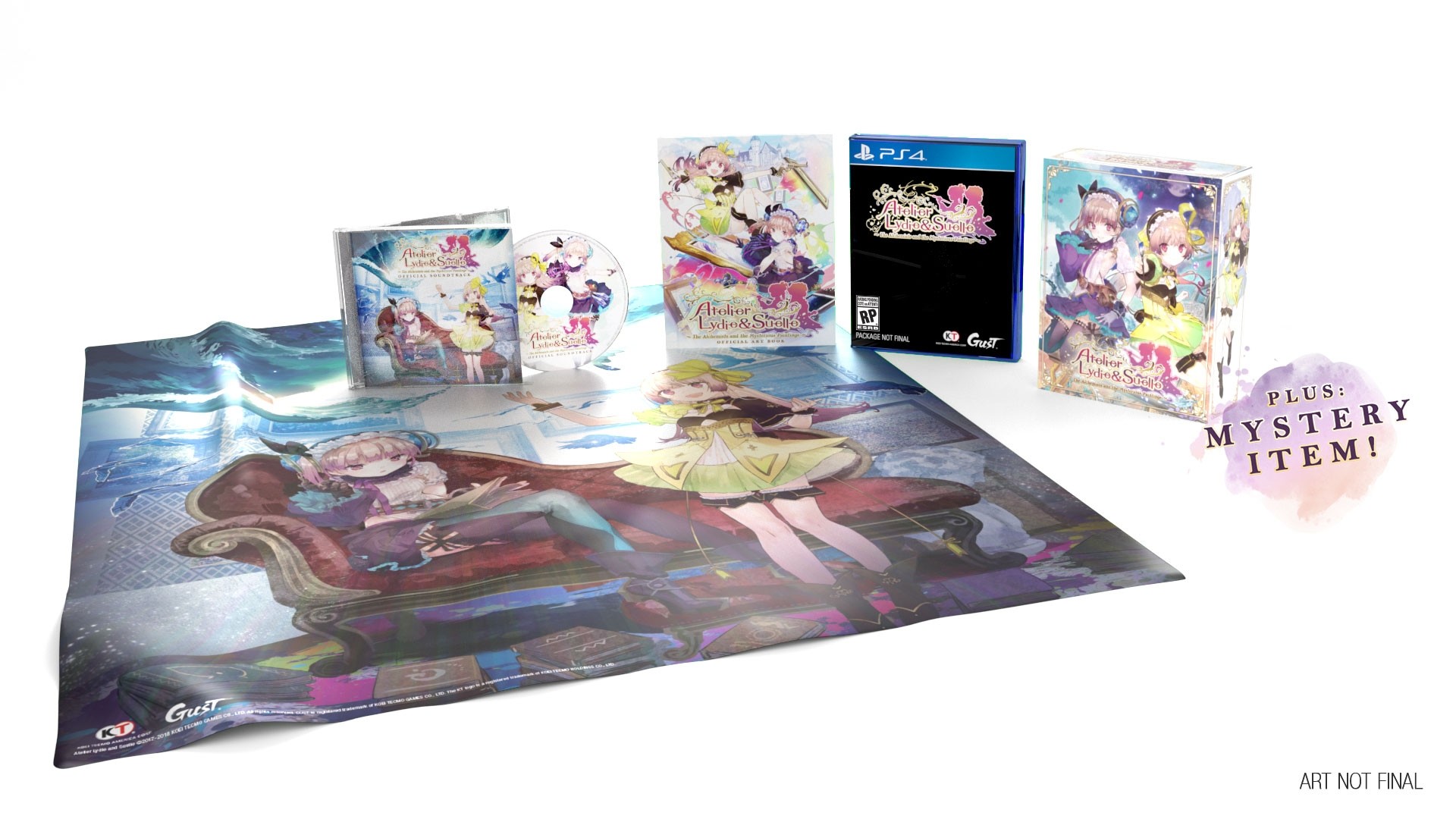 Atelier Lydie Suelle The Alchemists and the Mysterious Paintings packaging 006