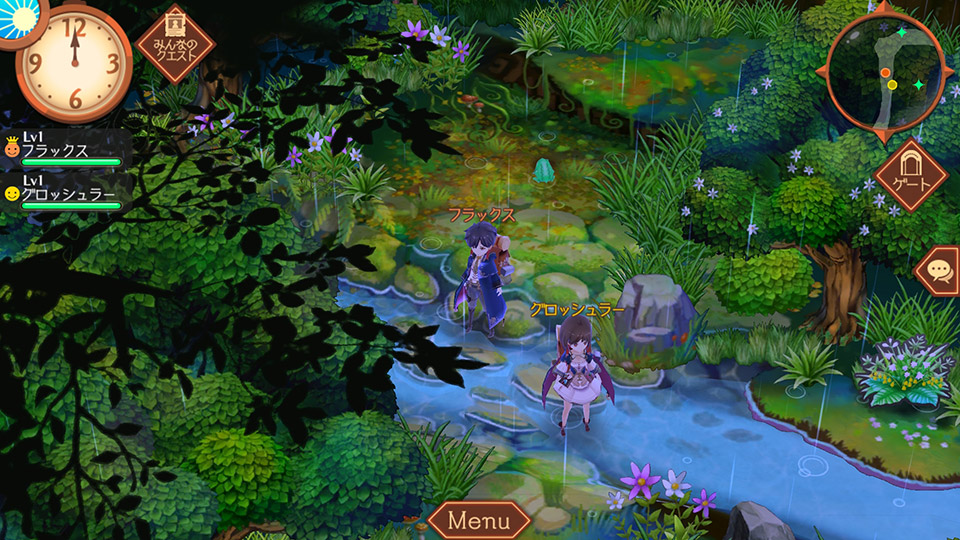 Atelier Online: Alchemist of Bressisle Walking Through a Lovely Woods