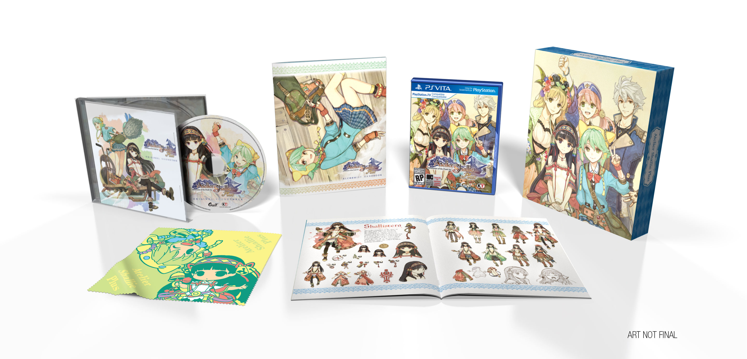 Atelier Shallie Plus Alchemists of the Dusk Sea packaging 001