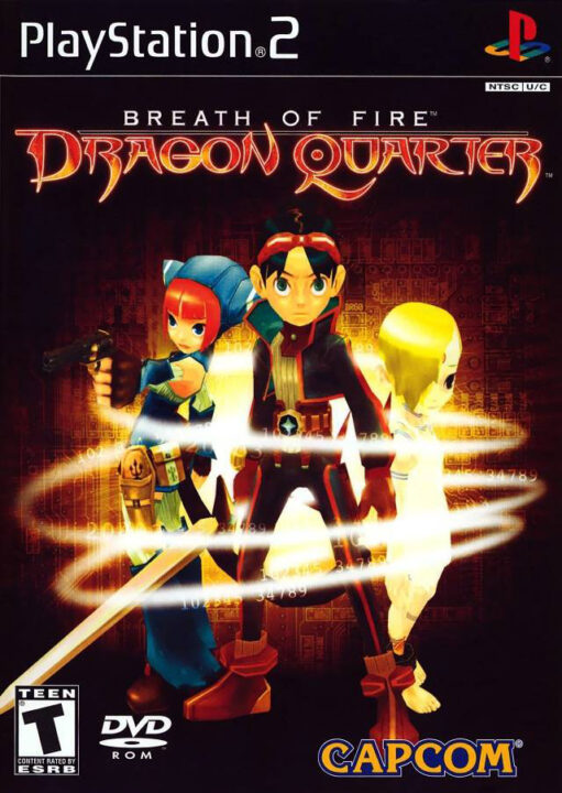 Breath of Fire Dragon Quarter Cover Art US