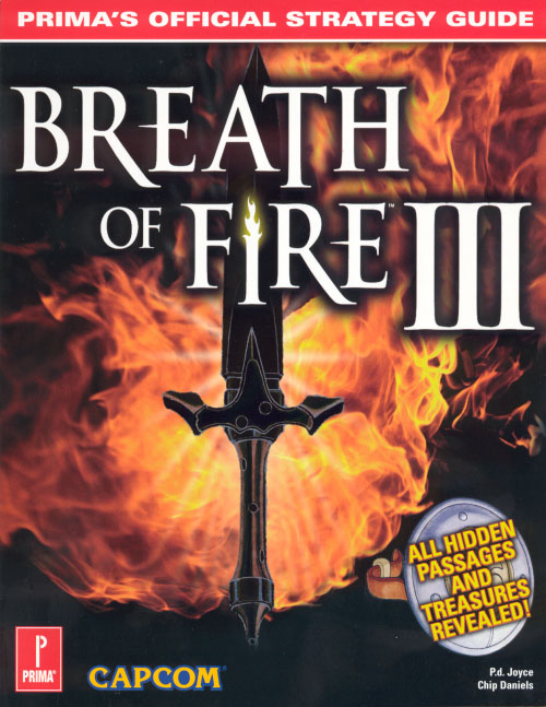 Breath of Fire III Strategy Guide Front