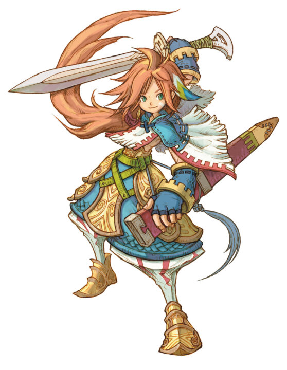 Children of Mana Character Art 1