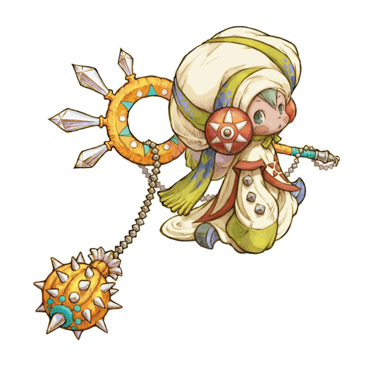 Children of Mana Character Art 2