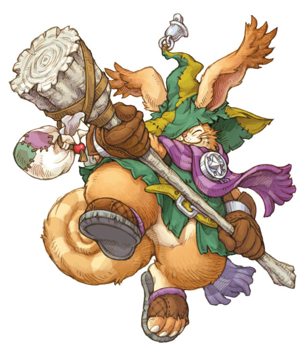 Children of Mana Character Art 4