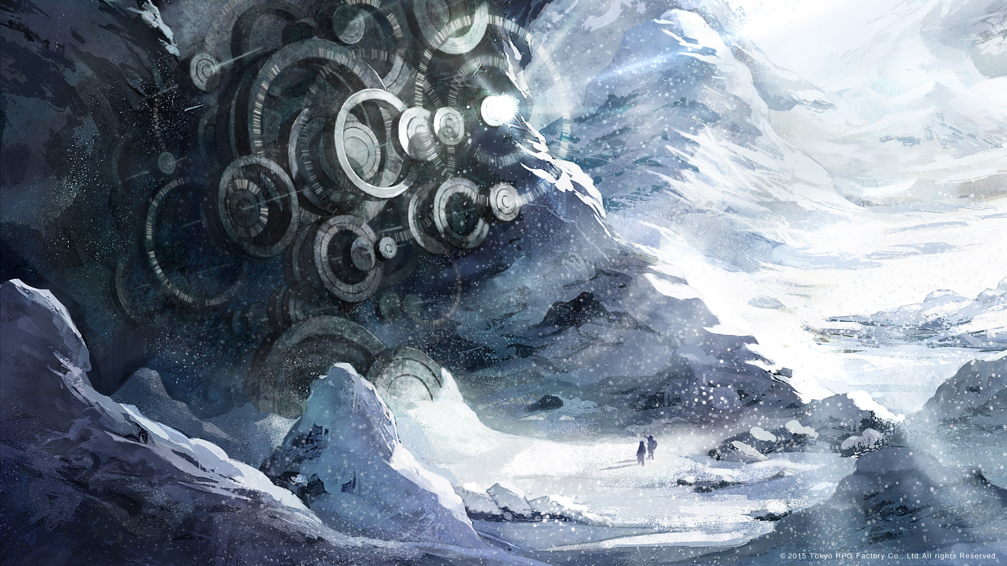 Artifact in the Snow from I am Setsuna, a Tokyo RPG Factory game