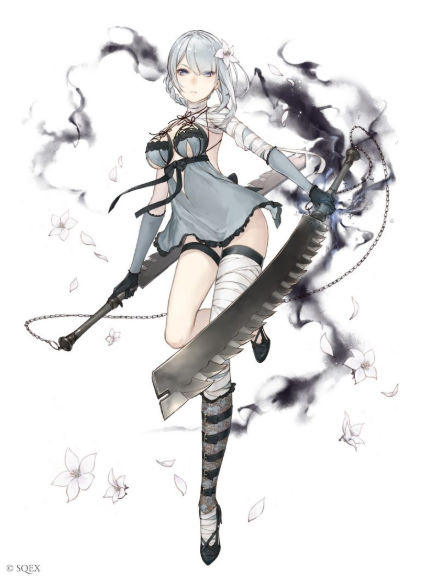 SINoALICE NieR Promo Featuring Kaine