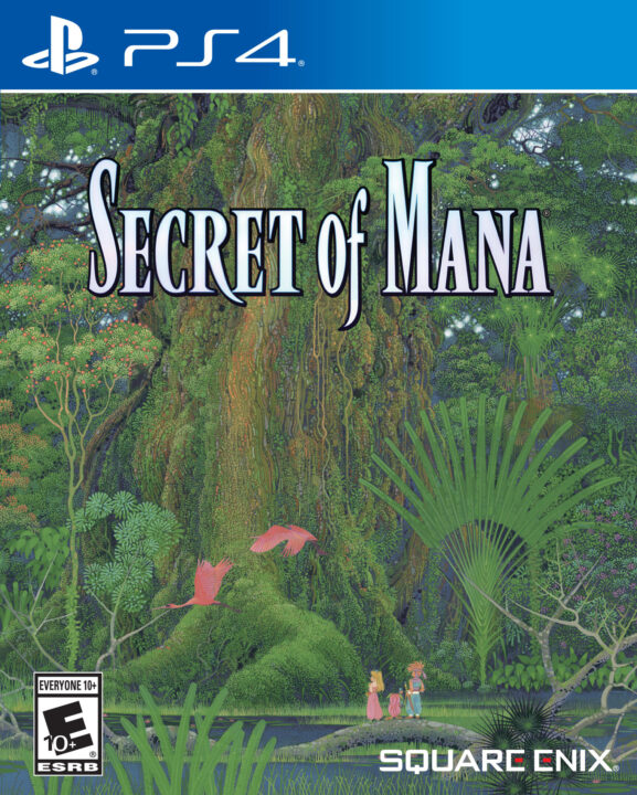 Secret of Mana 2018 Cover Art PS4