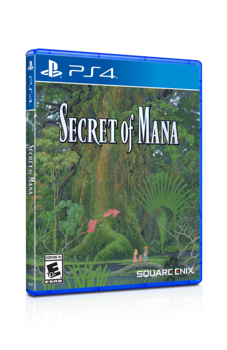 Secret of Mana 2018 Cover Art PS4 Angled
