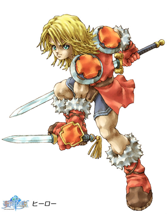 Sword of Mana Artwork Hero