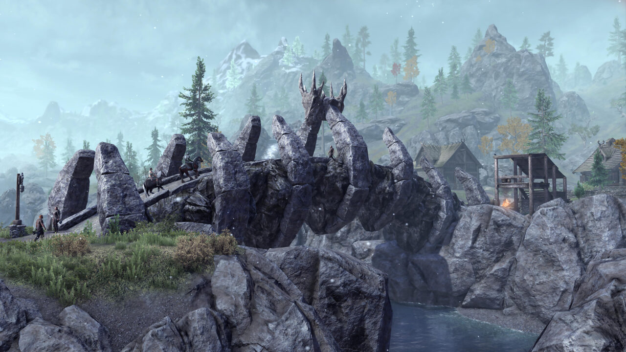 The Elder Scrolls Online Greymoor Screenshot Dragonbridge