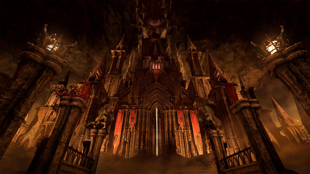 The Elder Scrolls Online Greymoor Screenshot Keep Entrance