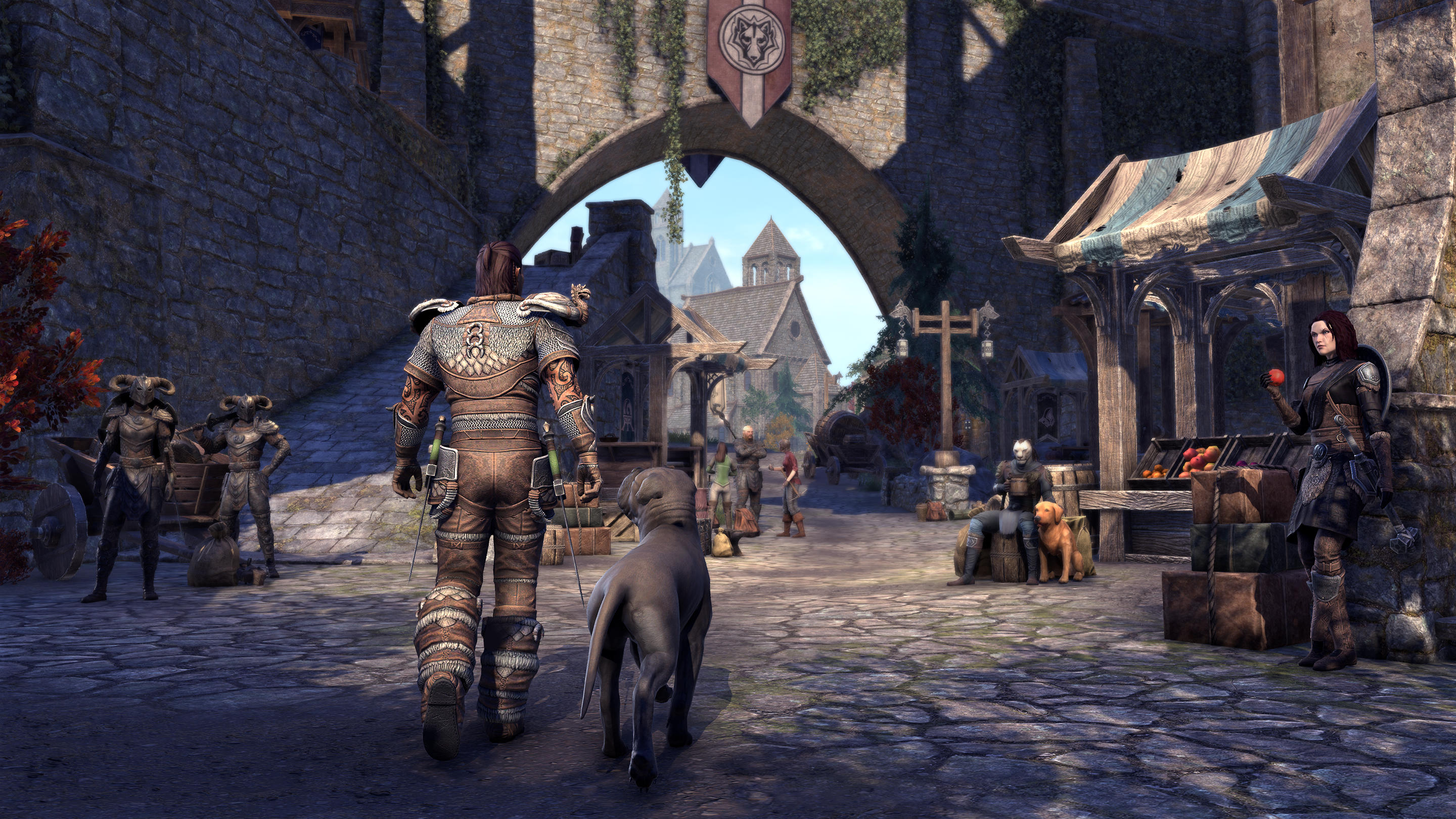 The Elder Scrolls Online Greymoor Screenshot Solitude Inside the Walls