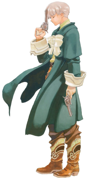 Xenogears Art billy lee black