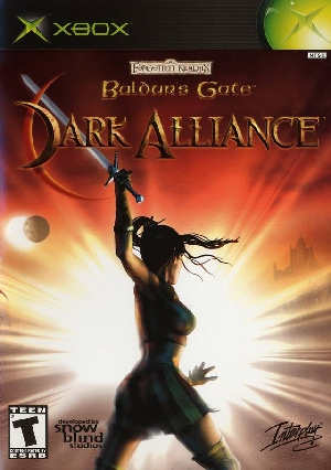Baldurs Gate Dark Alliance Cover Art