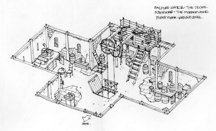 Baldurs Gate II Shadows of Amn art 012