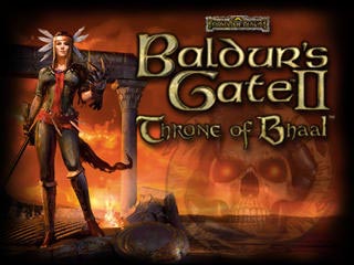 Baldurs Gate II Throne of Bhaal logo
