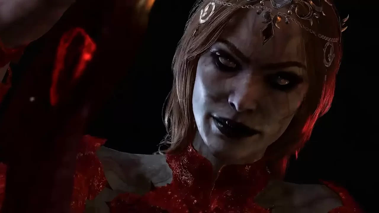 Baldur's Gate III Screenshot of Orin the Red and one of her daggers