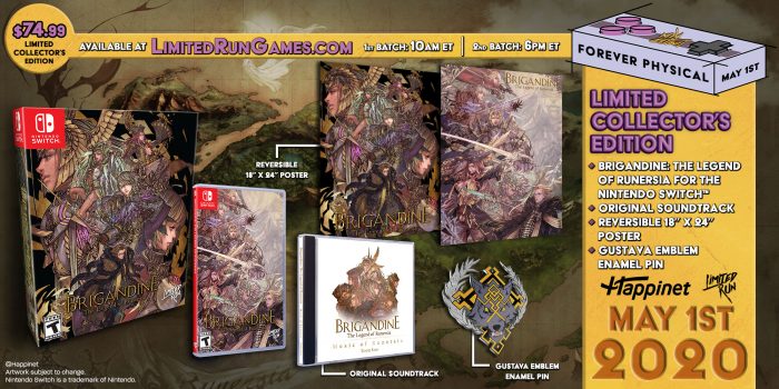 Brigandine The Legend of Runersia Cover Art 1