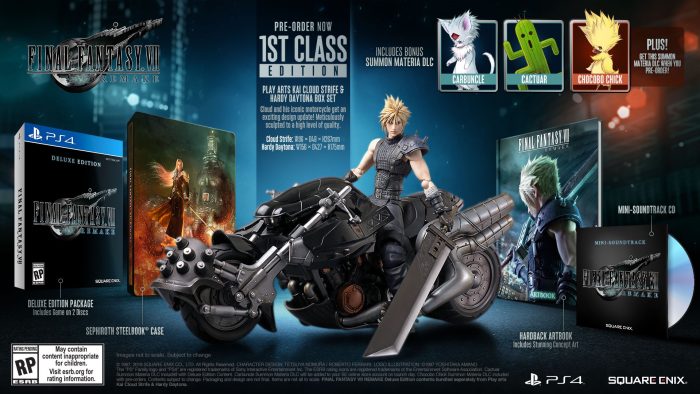 Final Fantasy VII Remake Cover Art 002