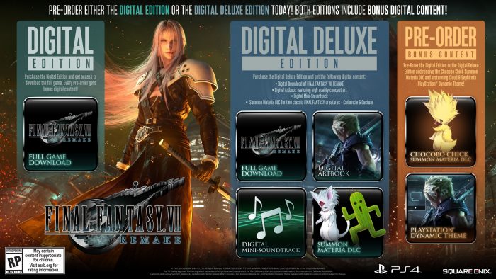 Final Fantasy VII Remake Cover Art 005