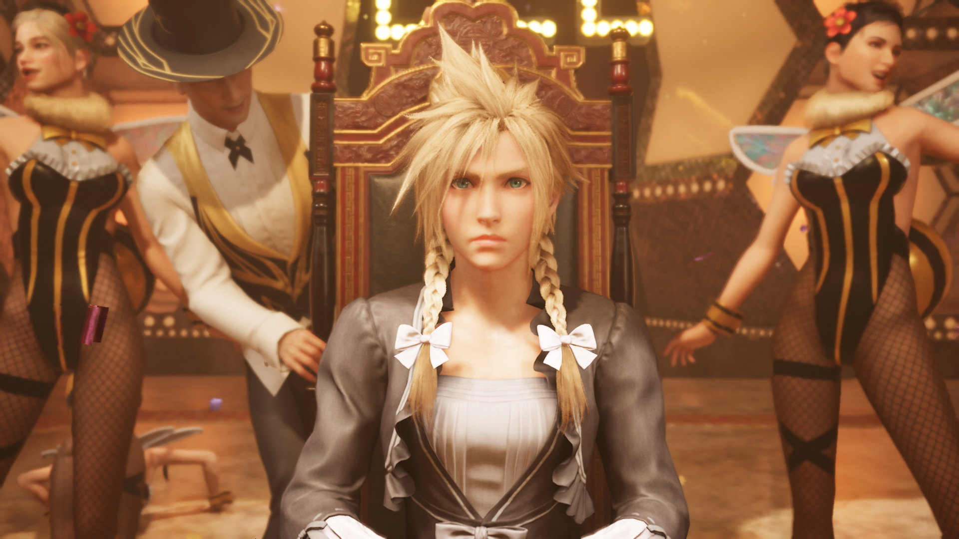 Cloud Strife, the beautiful heroine of Final Fantasy VII.