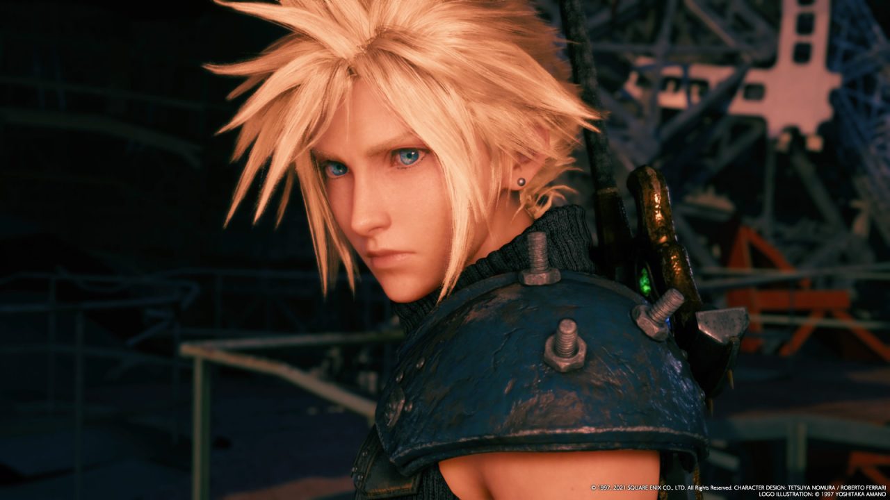Screenshot From Final Fantasy VII Remake Featuring Protagonist Cloud Strife