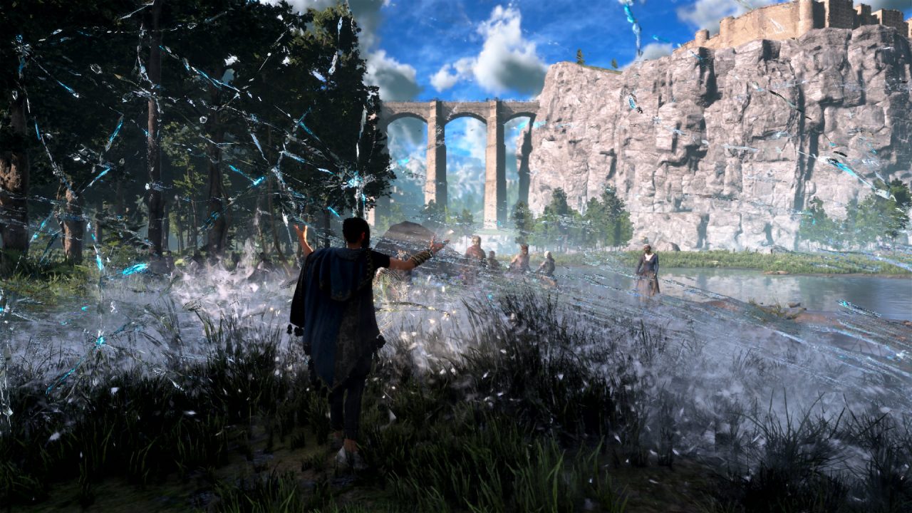 Screenshot of Forspoken, one of several RPGs coming this week