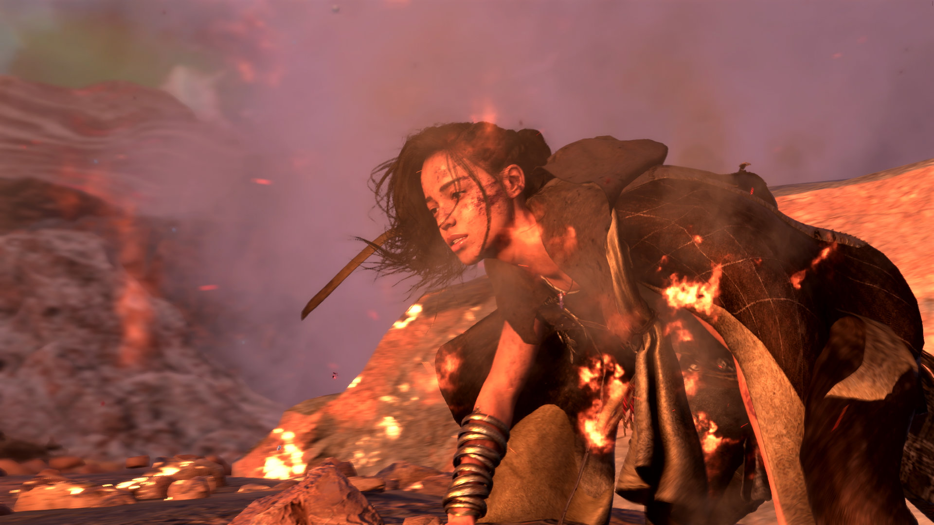 Screenshot From Forspoken Featuring Protagonist Frey