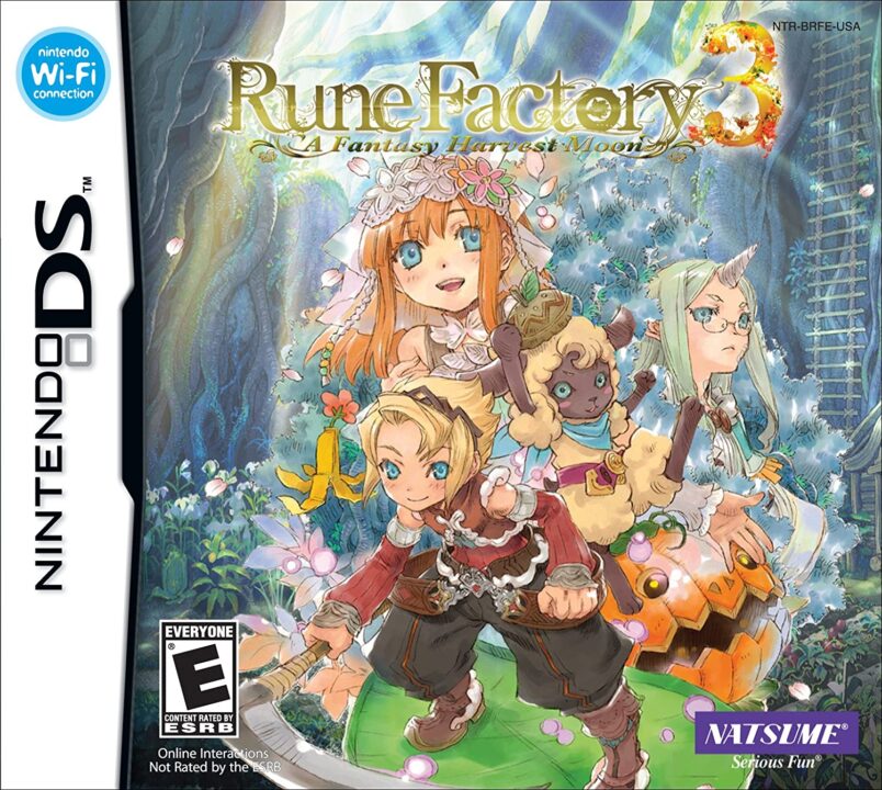 Rune Factory 3 A Fantasy Harvest Moon Cover Art US
