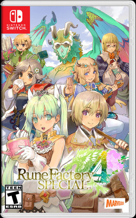 Rune Factory 4 Special Cover Art US