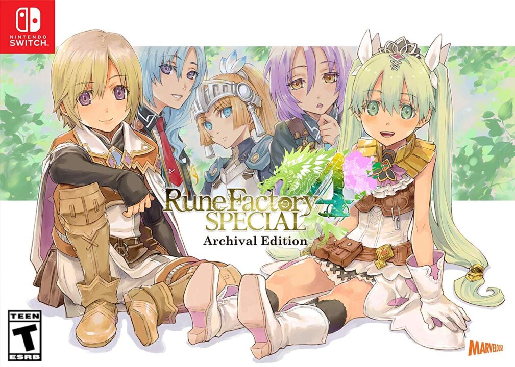 Rune Factory 4 Special Cover Art US Archival Edition