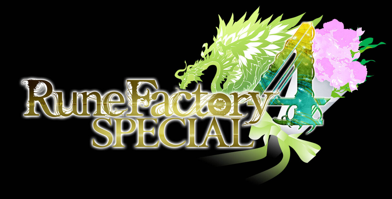 Rune Factory 4 Special Logo Black BG