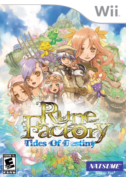 Rune Factory Tides of Destiny Cover Art (US, Wii)