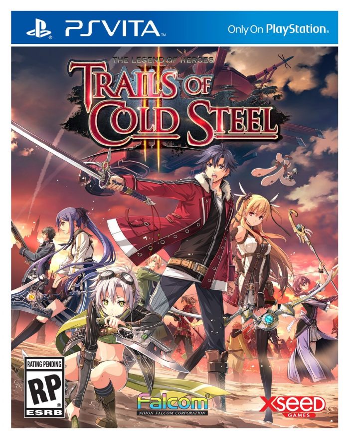 The Legend of Heroes Trails of Cold Steel II Cover Art US PS Vita