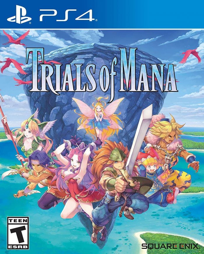 Trials of Mana Cover Art PS4