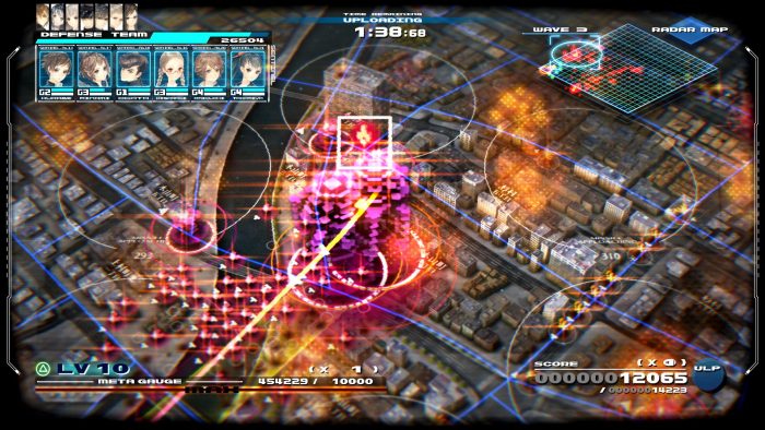 A battle sequence in 13 Sentinels: Aegis RIm