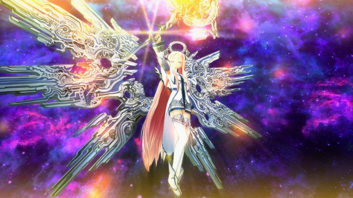 An image of an angelic looking character in Ar nosurge: Ode to an Unborn Star.