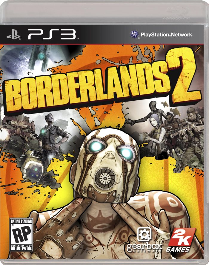 Borderlands 2 Cover Art (PS3)